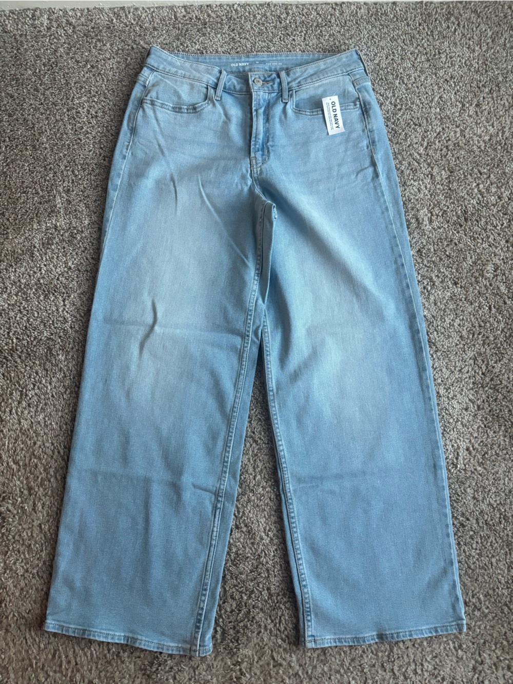 Old Navy Light Blue Women's Wide Leg Jeans